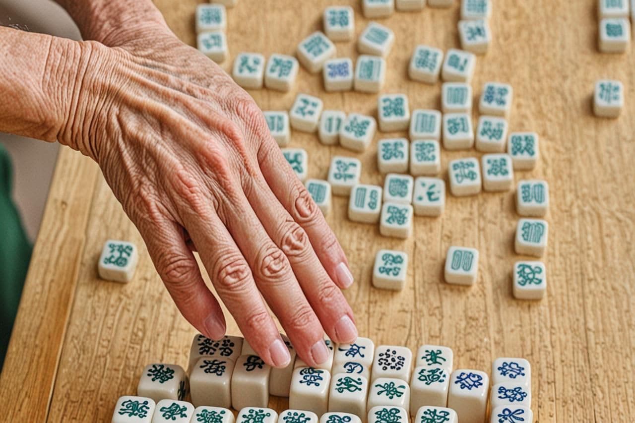 โชคลาภจากสวรรค์: การแสดงไพ่นกกระจอกที่หายากในหมู่บ้าน image